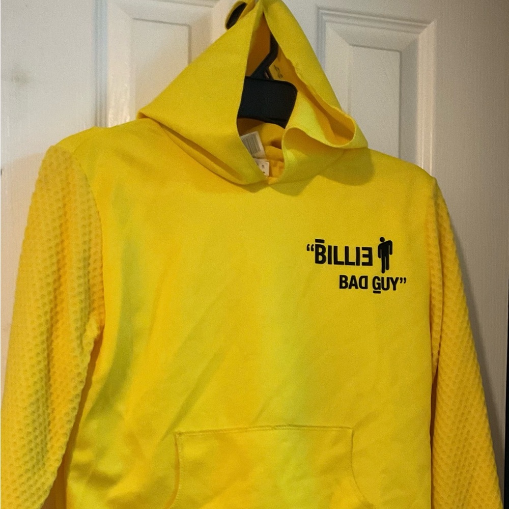 Kids Billie Eilish Classic Disguise Yellow Costume